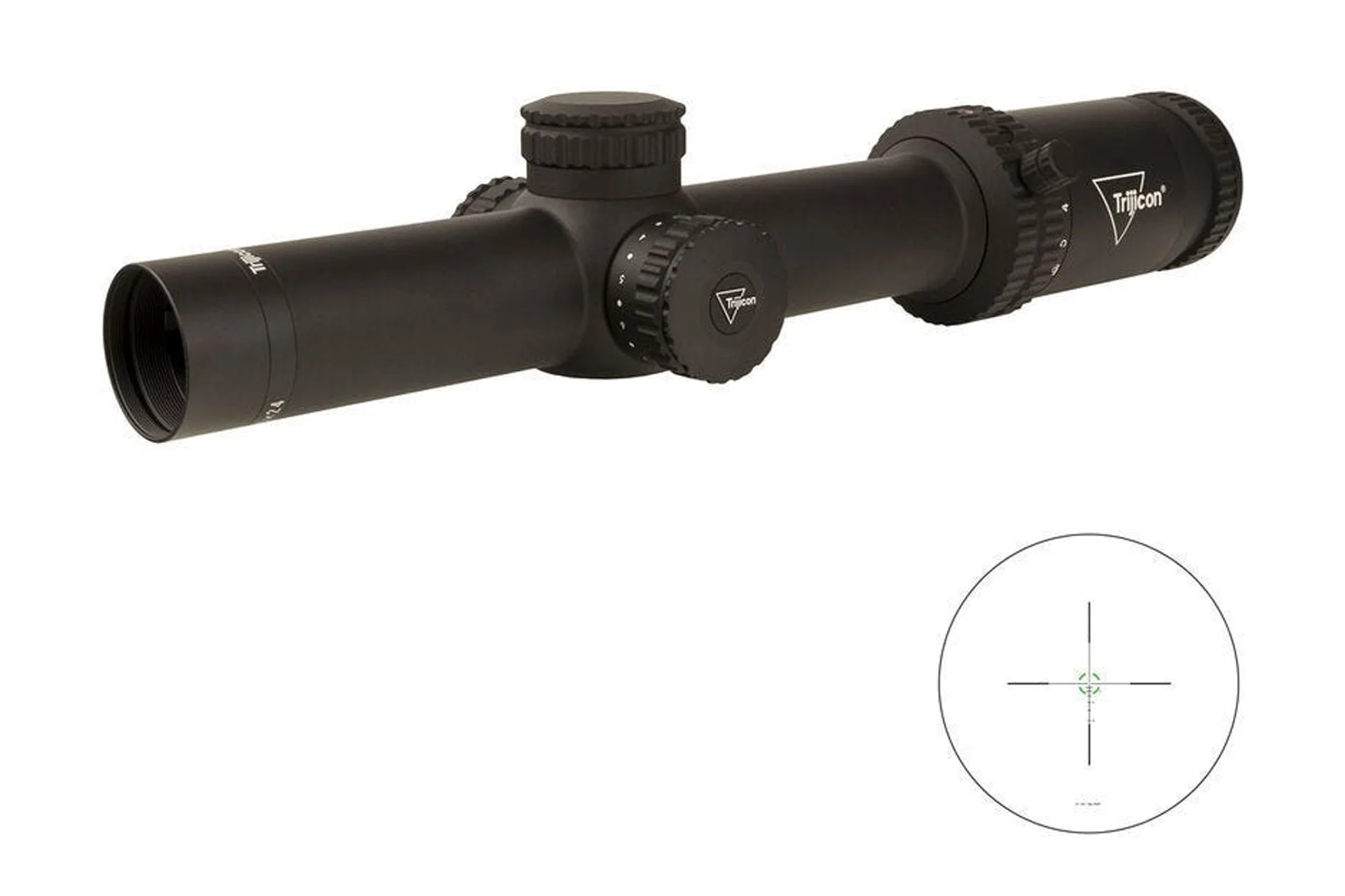 Trijicon 2900016 Credo 1-6x24 30mm SFP Riflescope - Green BDC Segmented Circle - 2900016