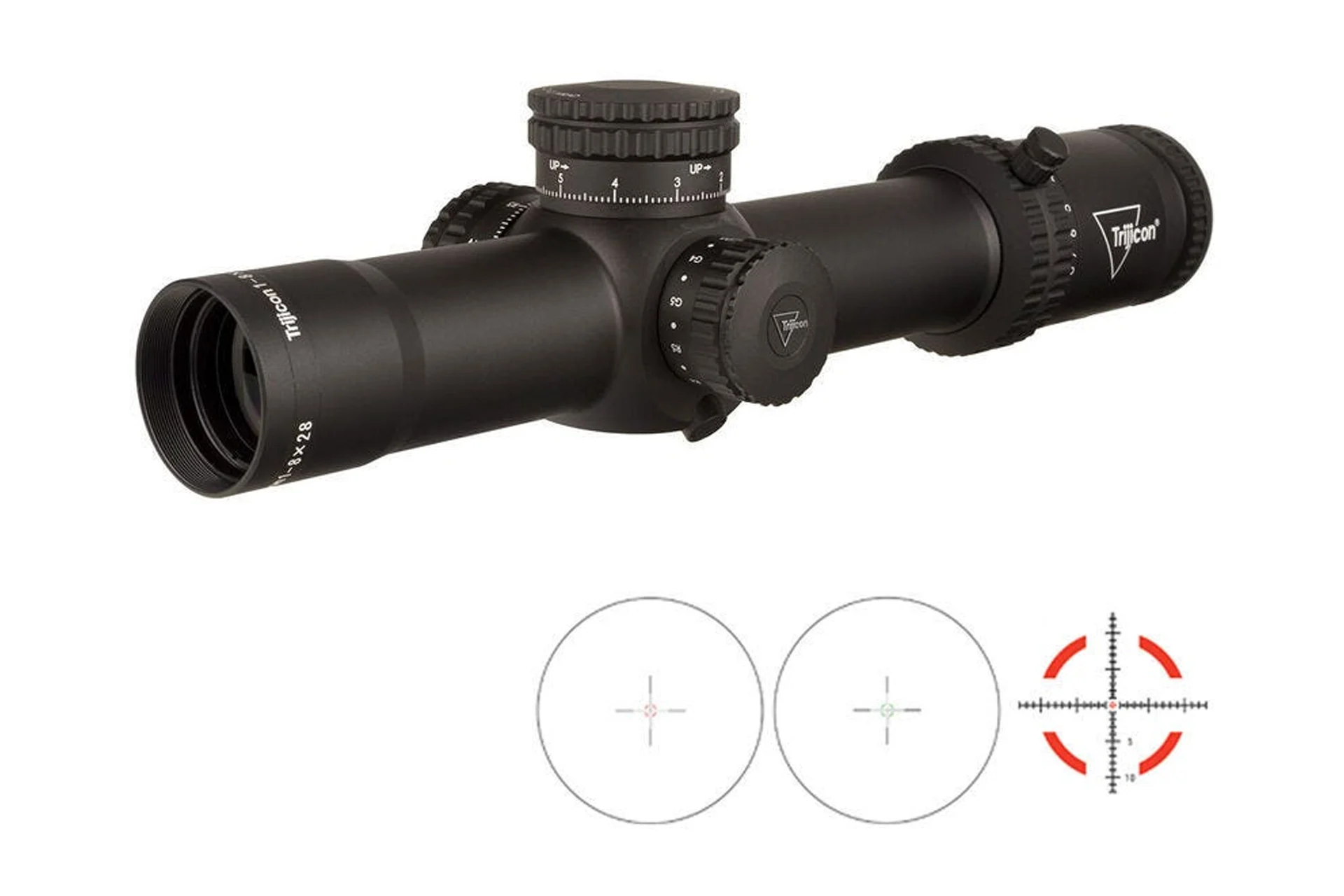 Trijicon 2900032 Credo 1-8x24 34mm SFP Riflescope - Green/Red BDC Segmented - 2900032