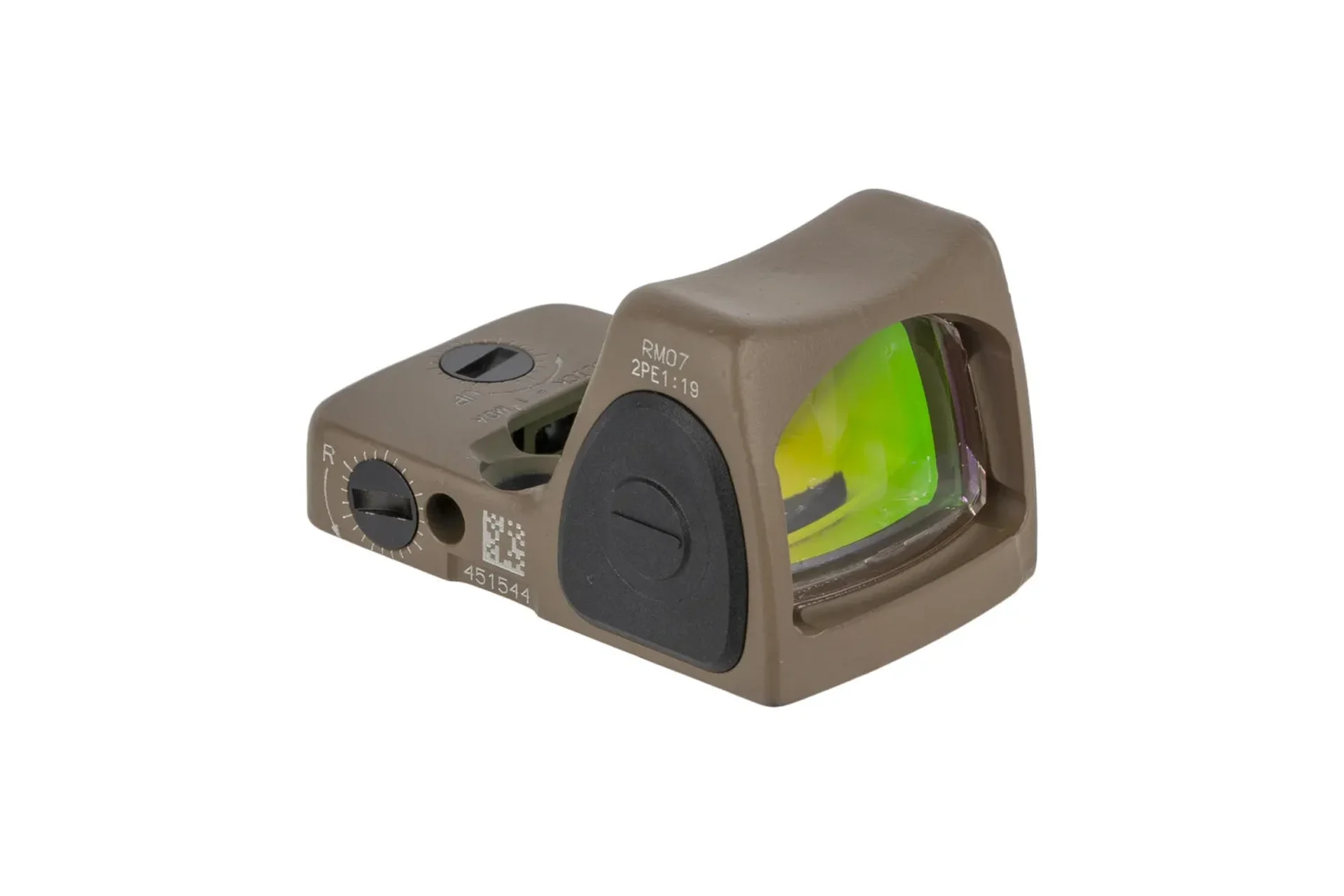 Trijicon RMR Type 2 Adjustable LED Reflex Sight - 6.5 MOA - FDE - 700717
