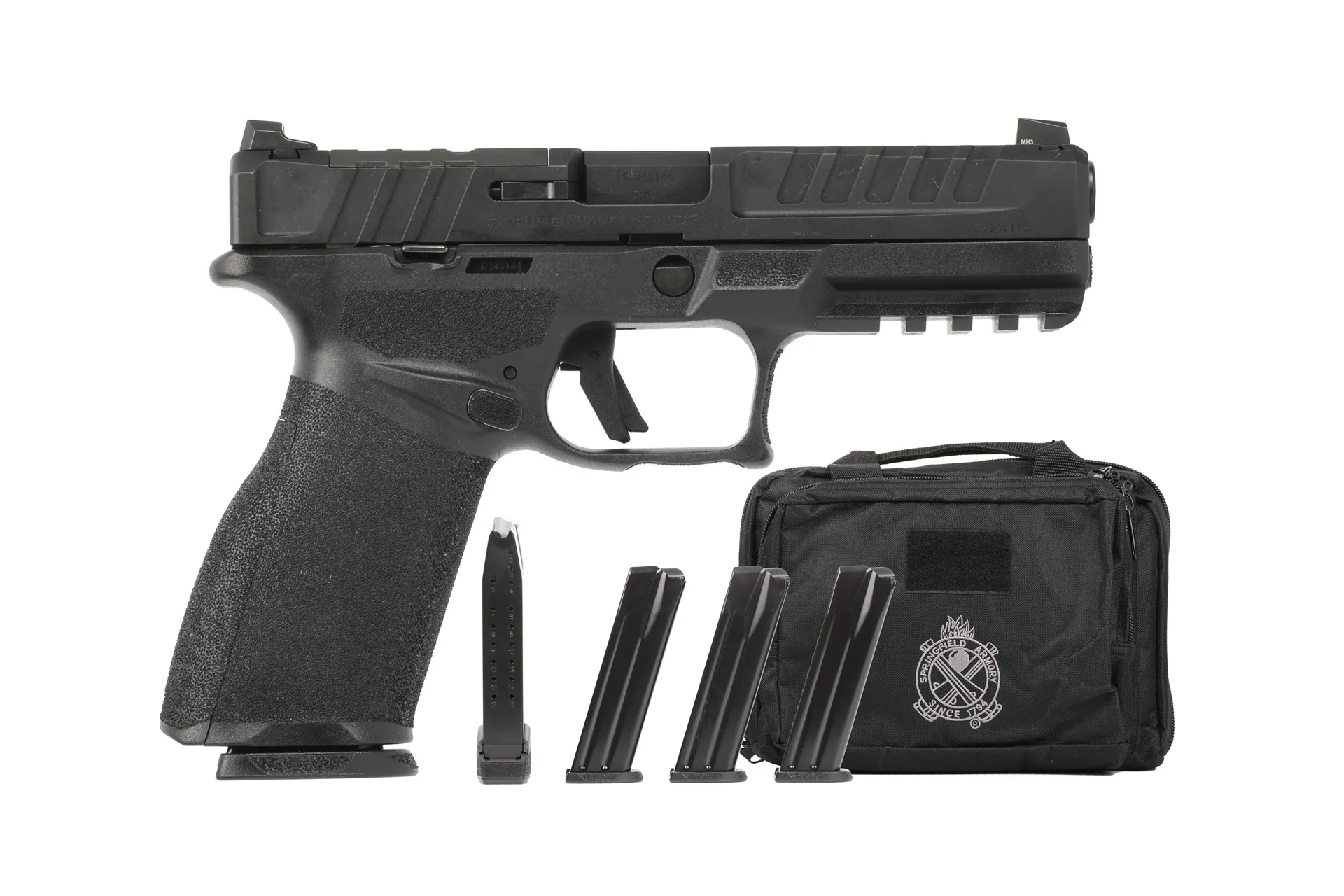 Springfield Armory Echelon 9mm 4.5" 20Rd Semi-auto Pistol w/ Gear Up Bundle - EC9459B-U-GU24