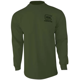 Glock Born in Austria Long-Sleeve Shirt - Military Green 2X
