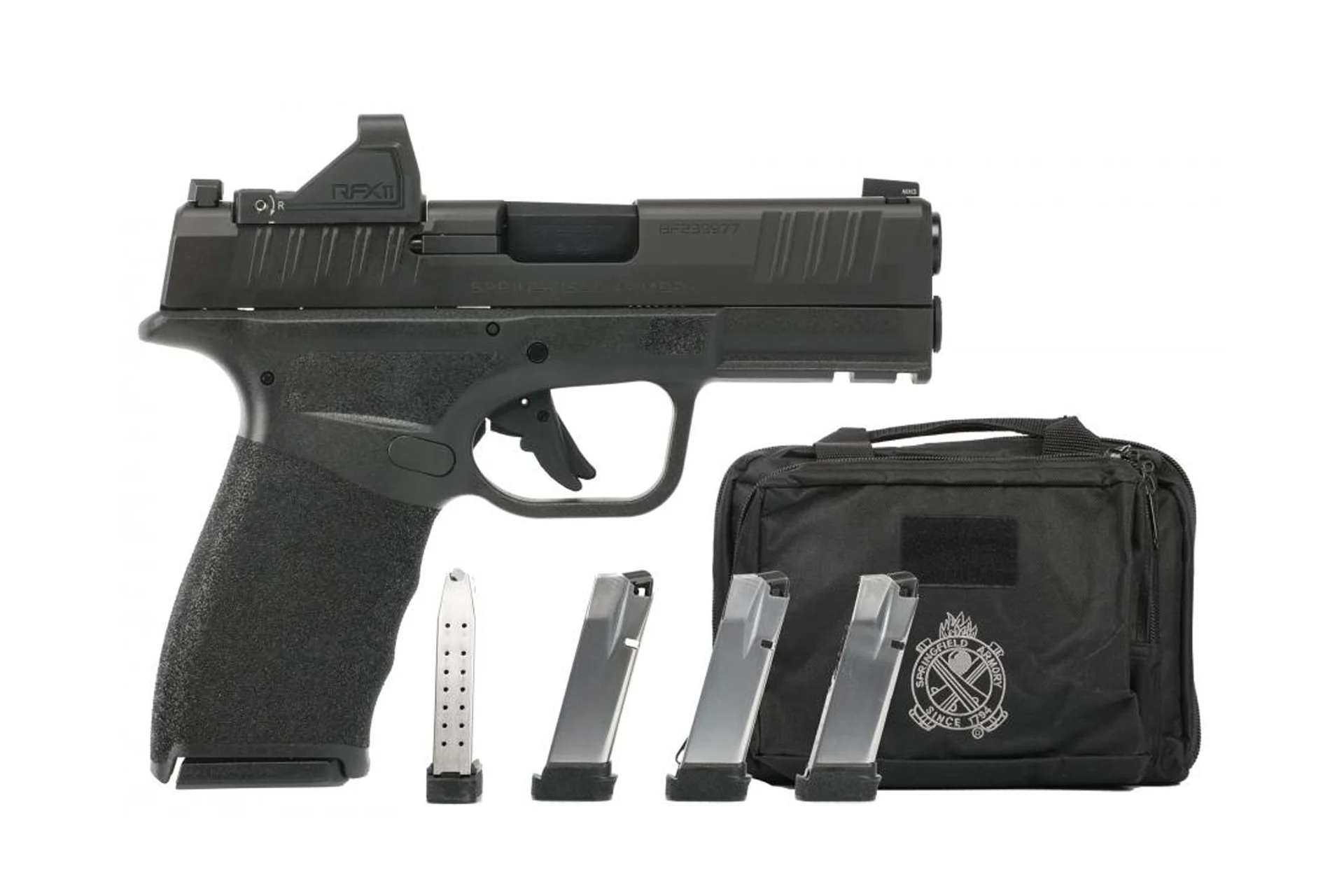 Springfield Armory Hellcat Pro OSP 9mm 3.7" 10rd Semi-Auto Low-Capacity Pistol w/ Gear-Up Package - HCP9379BOSPLC-GU24