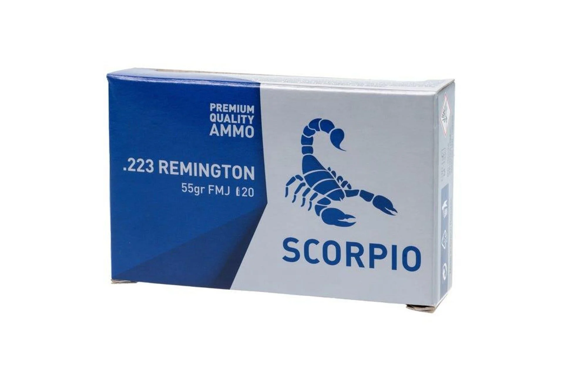 SCORPIO AMMO 223REM 55GR FMJ 2 - STVS223055F