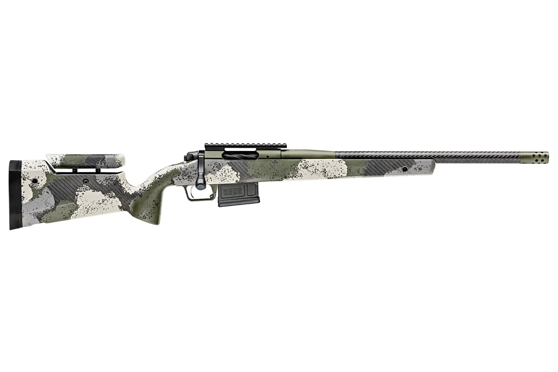 Springfield Armory 2020 Waypoint Carbon Fiber .308 Win Bolt-Action Rifle - Evergreen Camo - BAW920308CFG