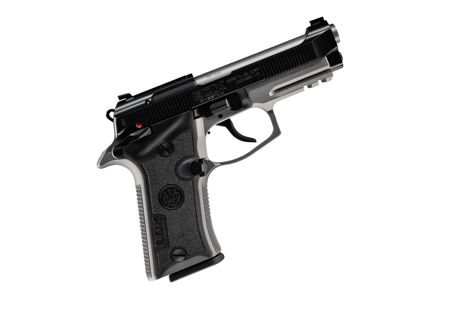 Beretta 80X Cheetah Grey .380 ACP 3.9" 13-Rounds Semi-Auto Pistol - SPEC0716A