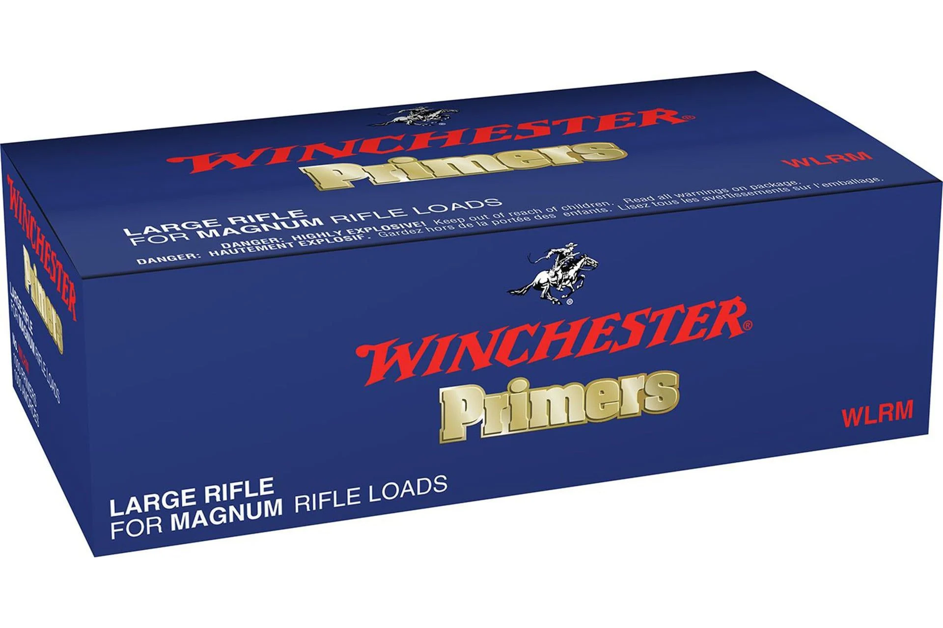 Winchester Ammo WLRM Centerfire #8-1/2M - 120 Large Magnum Rifle 1000 Per Box/ 5 Case - 065476