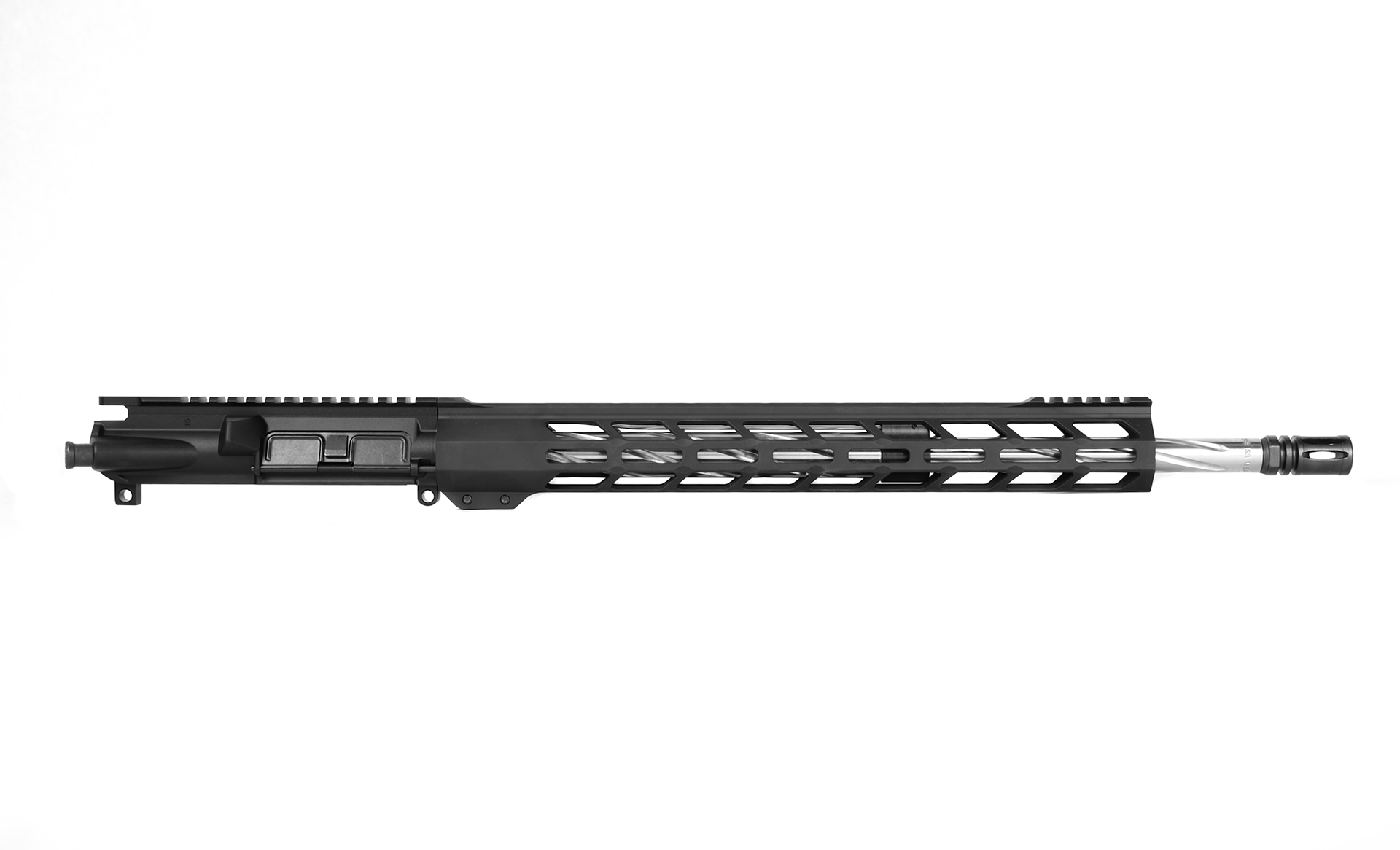 18″ .223 Wylde Spiral Fluted Midlength M-LOK Upper Assembly - 25618