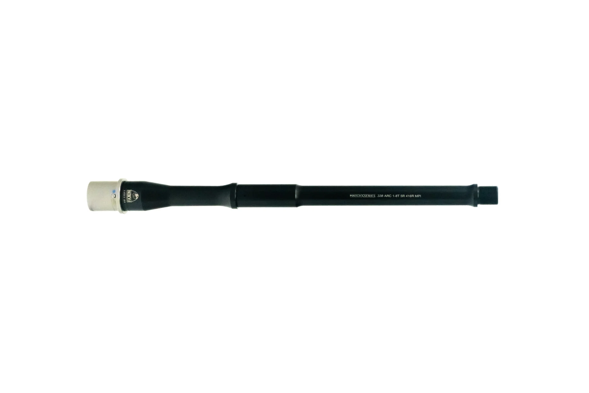 Faxon Firearms 12.5" GUNNER 338 ARC Pistol 416R Stainless 5R Nitride Barrel 1:8 Twist - 15B338A8P125NGQ-5R-NP3