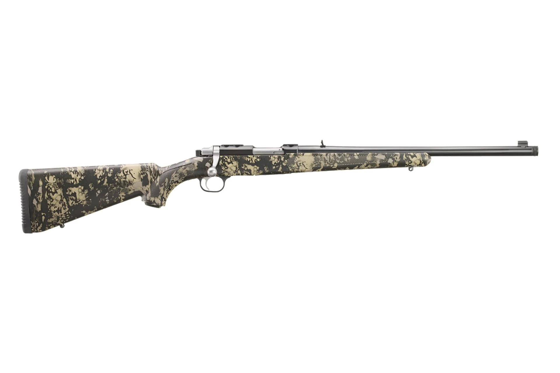 Ruger 7421 77/357 357 Mag 5rd 18.50" Kryptek Obskura Nox Camo Synthetic Stock - 171573