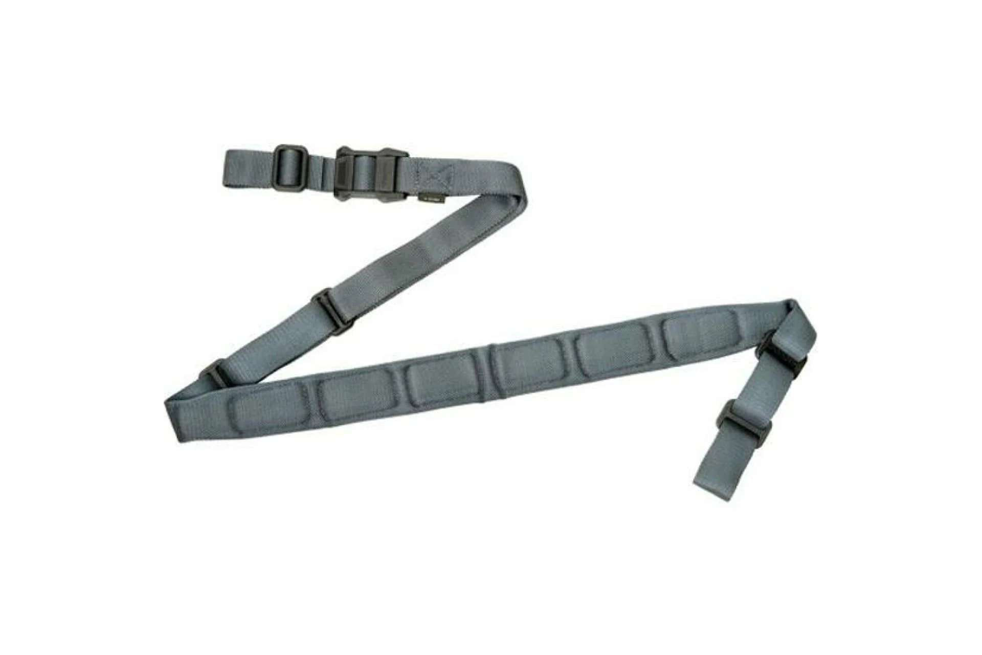 Magpul Industries, MS1 Padded Sling, Fits AR Rifles, 1 or 2 Point Sling, Gray - *MPIMAG545GRY