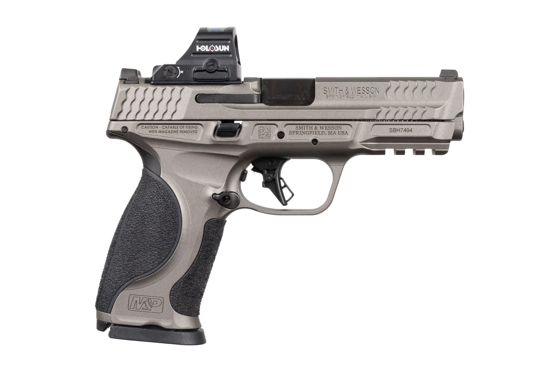 Smith & Wesson M&P9 M2.0 Metal 9mm 4.25" 17Rd Semi Auto Pistol w/ HS407C Red Dot - 13971