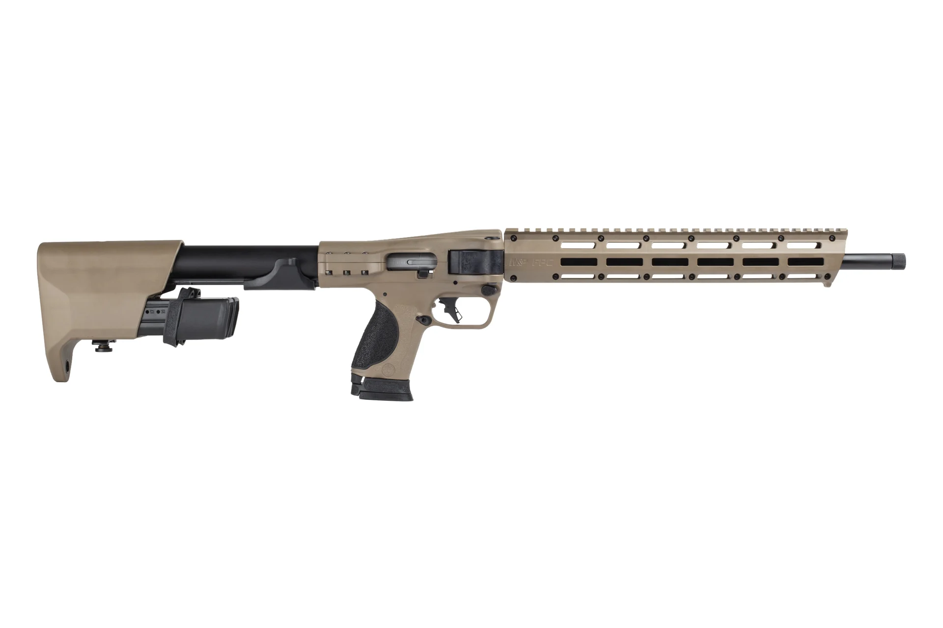 Smith and Wesson M&P15 FPC Flat Dark Earth 9mm 16.25" 23rd Semi-Auto Rifle - 14376