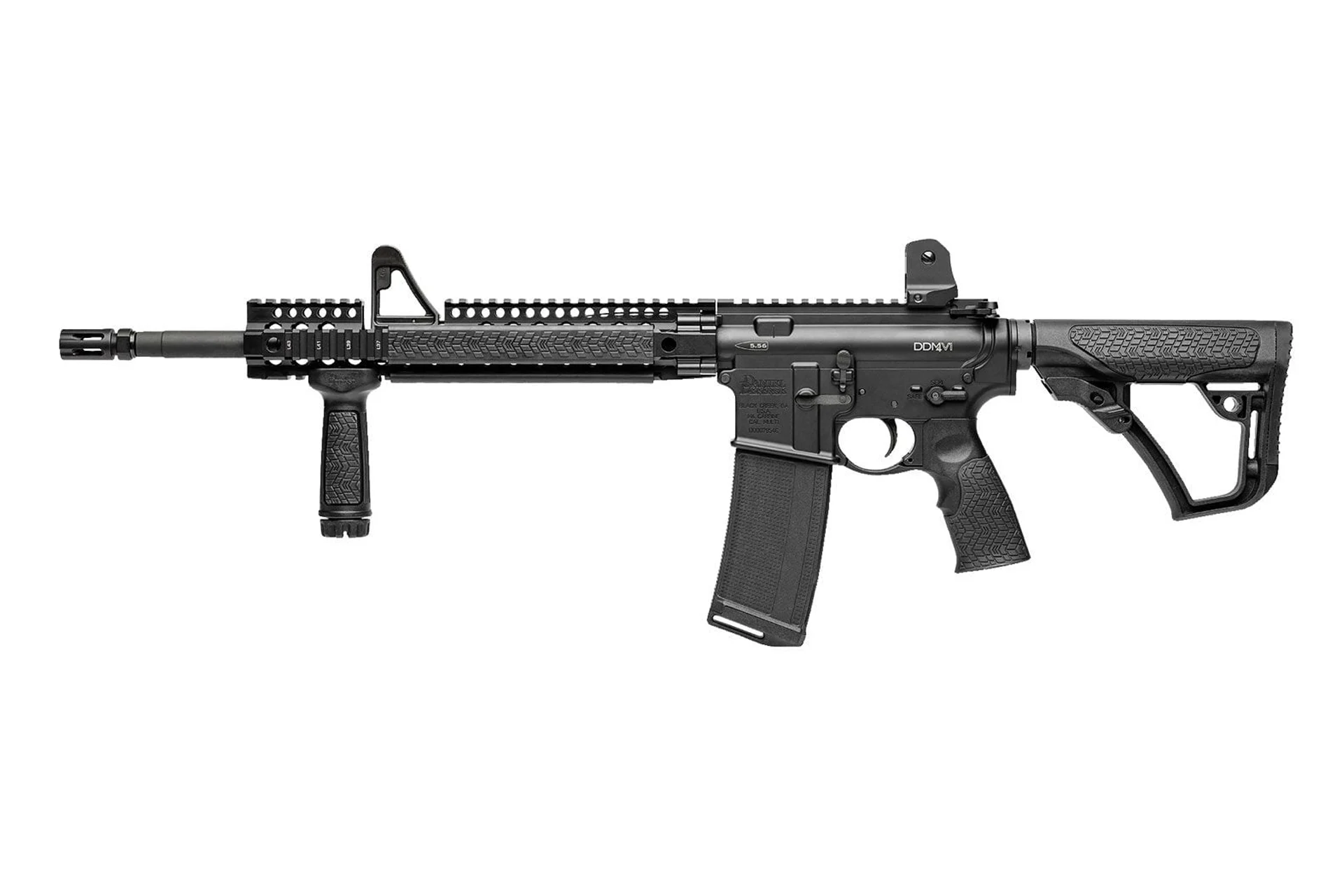 Daniel Defense DDM4 V1 .223/5.56 30rd Semi-Automatic AR-15 Rifle - Black - 02-050-15027