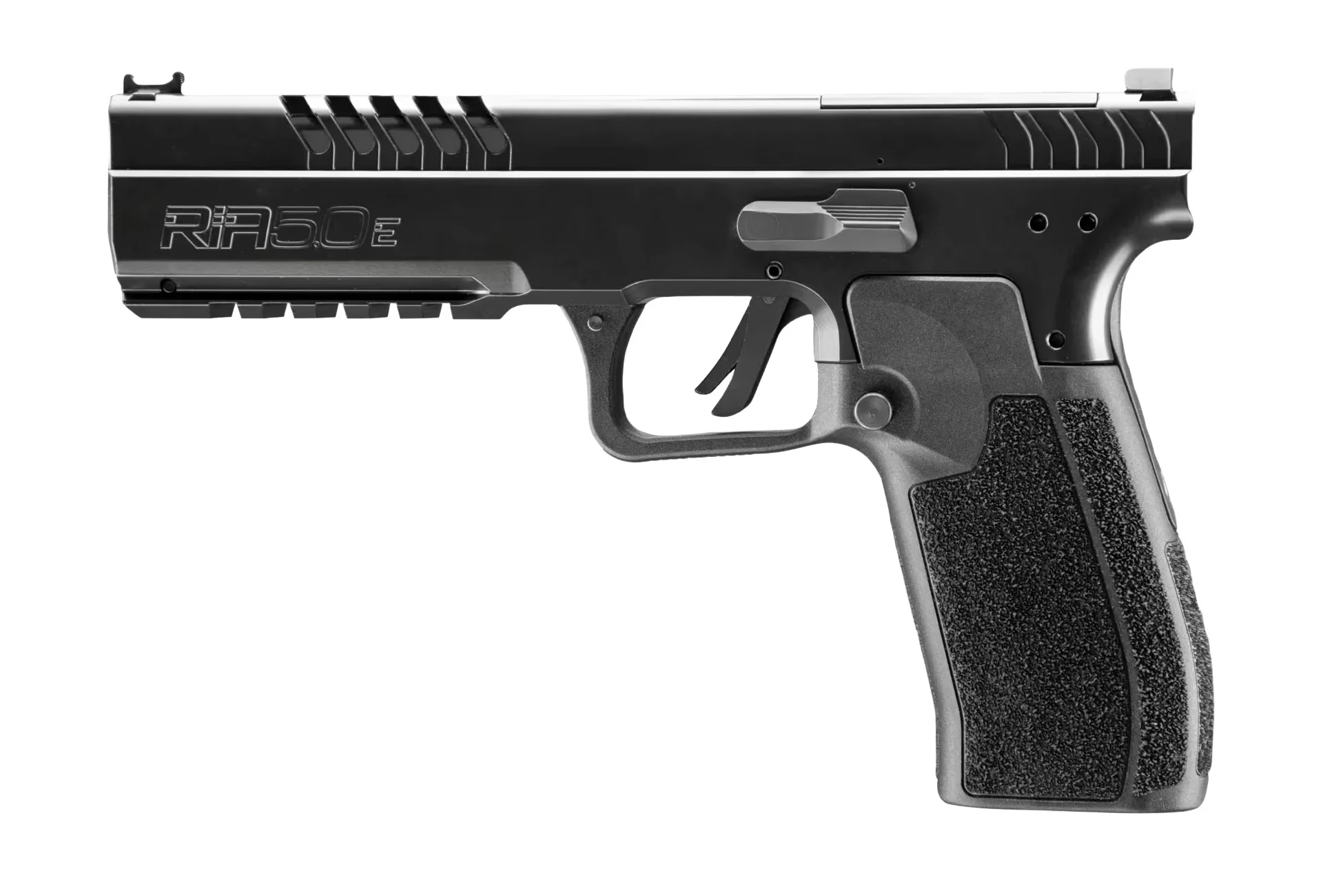 Rock Island Armory 5.0 E 9mm 17+1 4.91" Optic Ready Semi-Auto Pistol - Black - RIA50E
