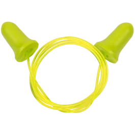Allen Foam Ear Plugs 32 dB Yellow/Lime Green 5 Pair