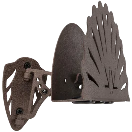 Allen EZ Mount Turkey Fan Display Brown Steel Wall Mount