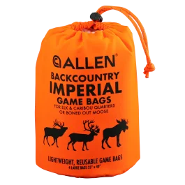Allen Backcountry Imperial Orange Elk Game Bag Set