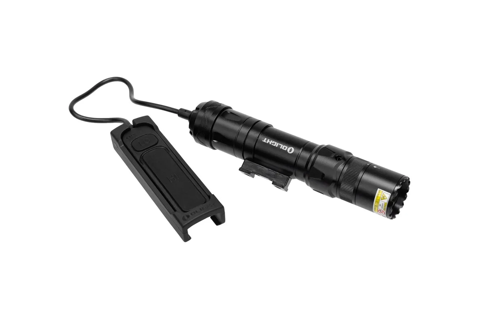 Olight Odin GL Mini 1000 Lumen Compact Rechargeable Rail Mount Flashlight with Green Laser - 0.0002.0054