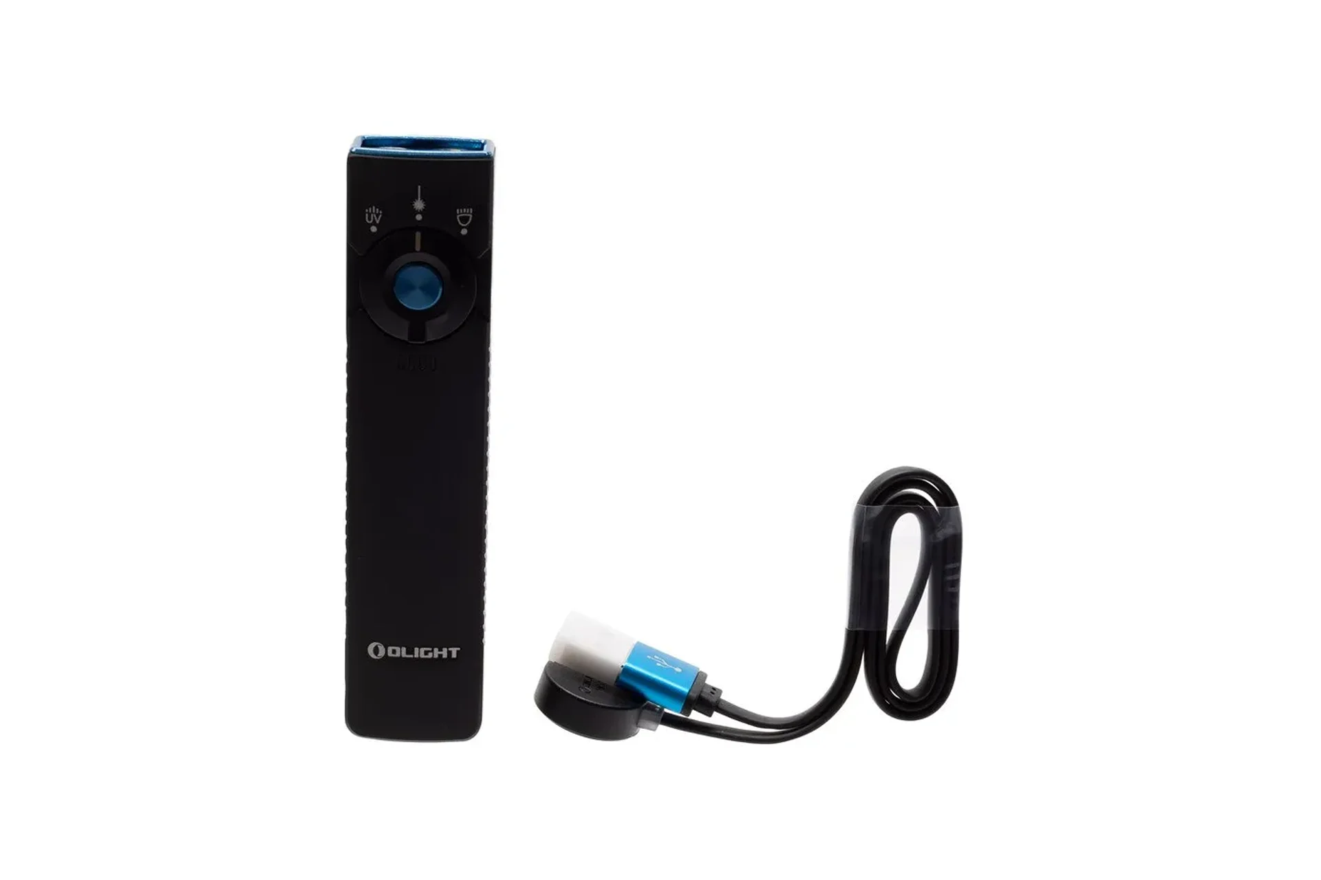 Olight Arkfeld Pro 1300 Lumen Rechargeable Flashlight with UV Light & Green Laser - 0.0000.0521
