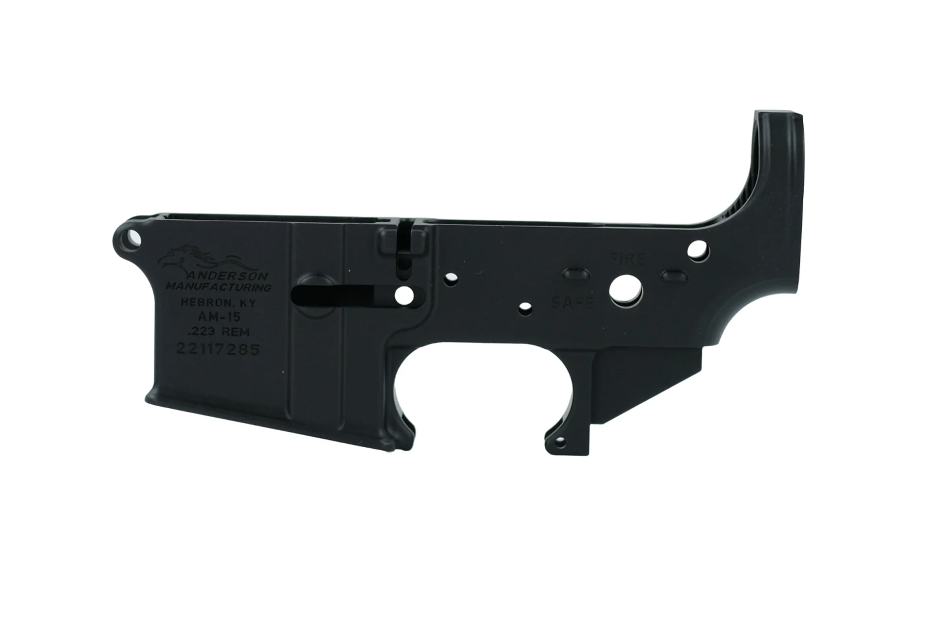 Anderson Manufacturing AM-15 Stripped Lower Receiver - Open - .223 Markings - D2-K067-A223