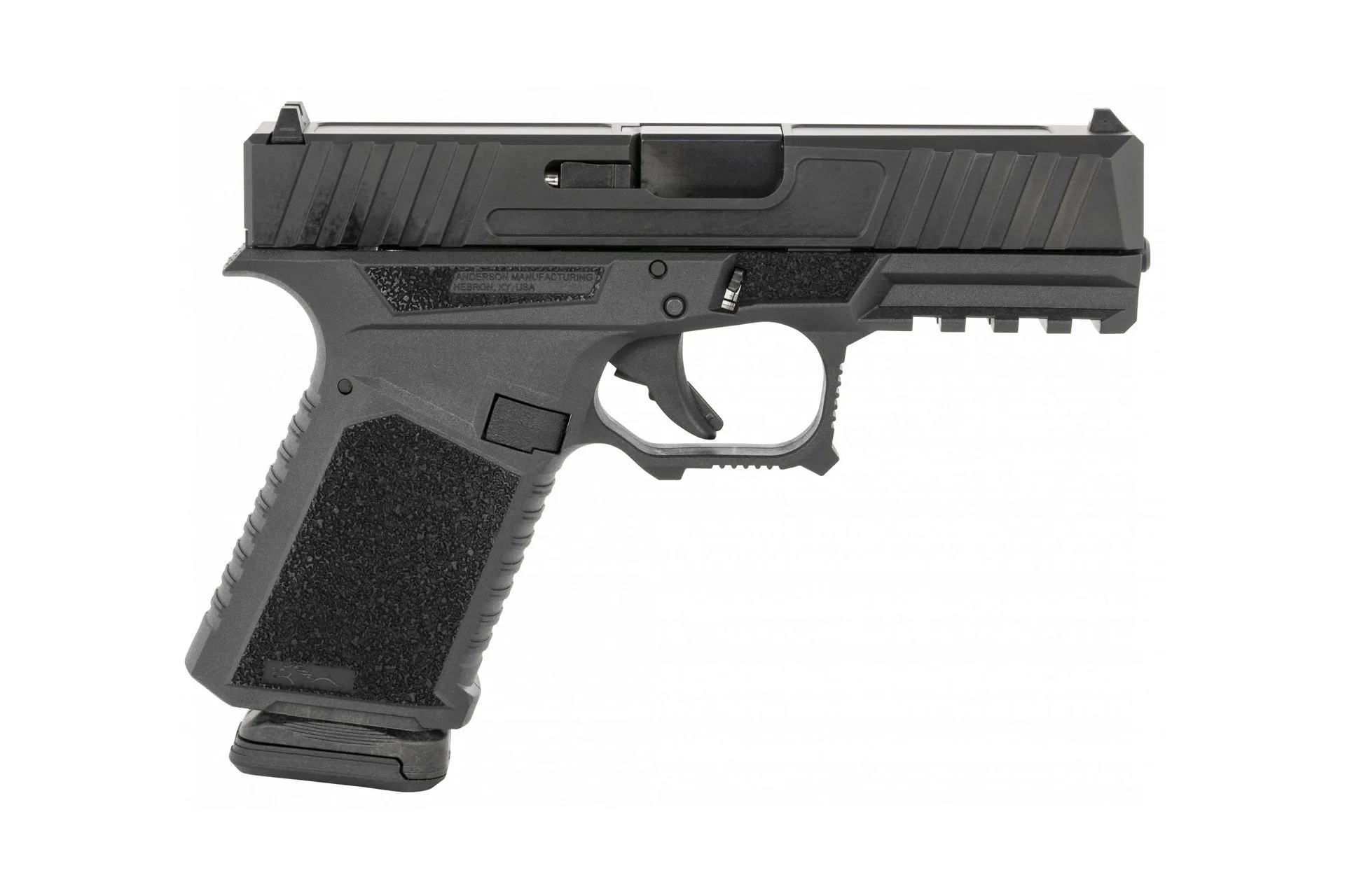 Anderson Manufacturing Kiger 9C 9mm Luger 3.91" Compact 10rd Semi-Auto Pistol - Black - B2-N890-A000-10