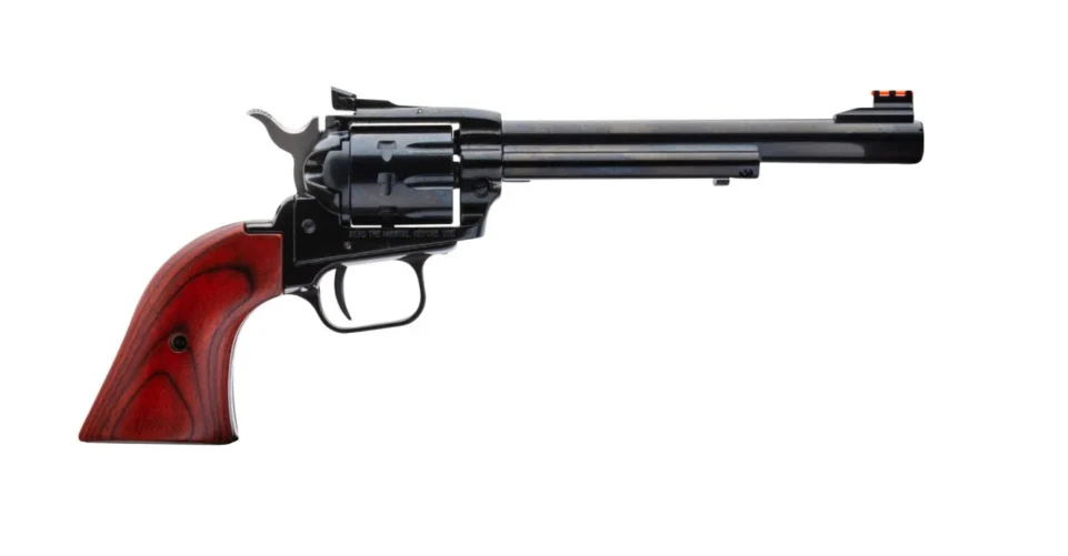 Heritage Rough Rider - Dual Cylinder .22LR/MAG BK 6-1/2’’ 9-RDS COCOBOLO ADJ SIGHT - RR22999MB6AS