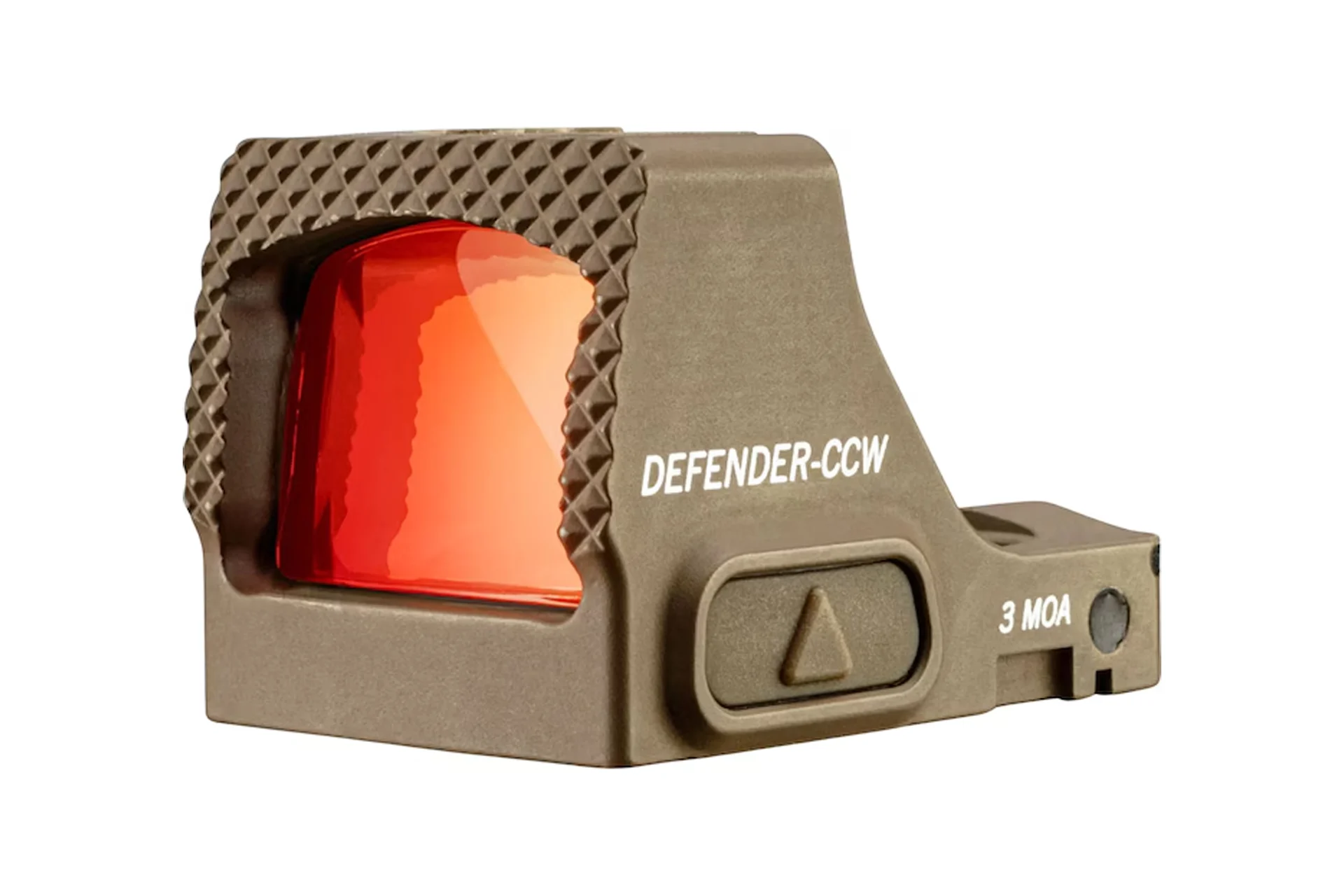 Vortex Defender-CCW 3 MOA Red Dot Sight - Tan - DFCCW-MRD3-T