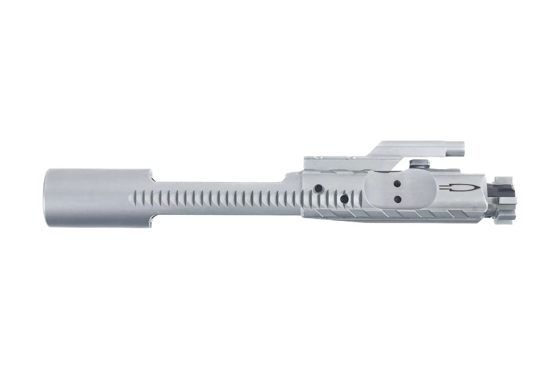 Centurion Arms AR-15 5.56 Chrome Bolt Carrier Group, Sand Rail Cut w/ Chrome E4 Bolt - BCG-556-CHR-SR-E4