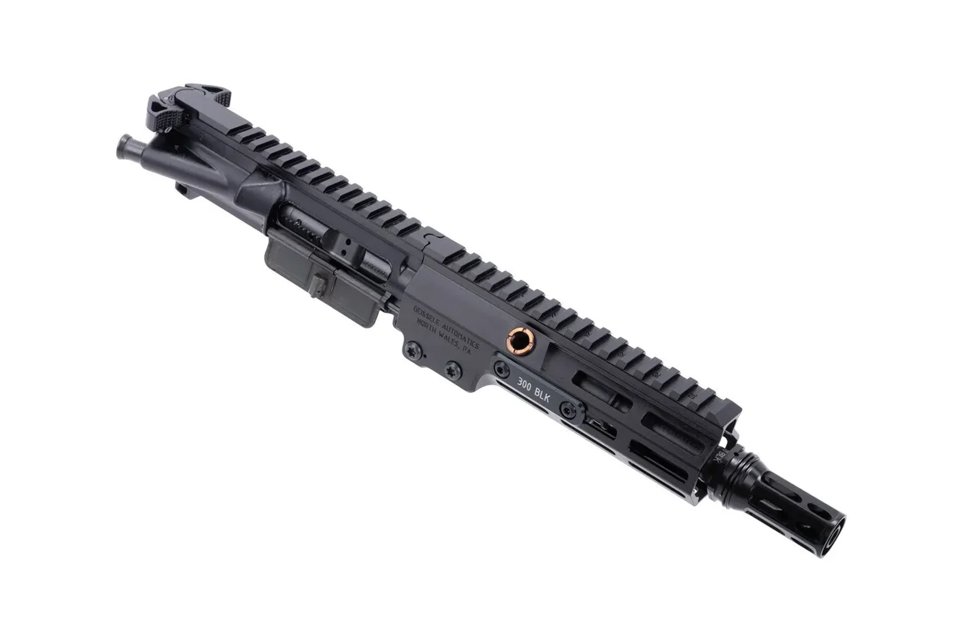 Geissele Automatics Super Duty Mod 1 .300 Blackout AR-15 Complete Upper Receiver - 8" - Black - 08-553B