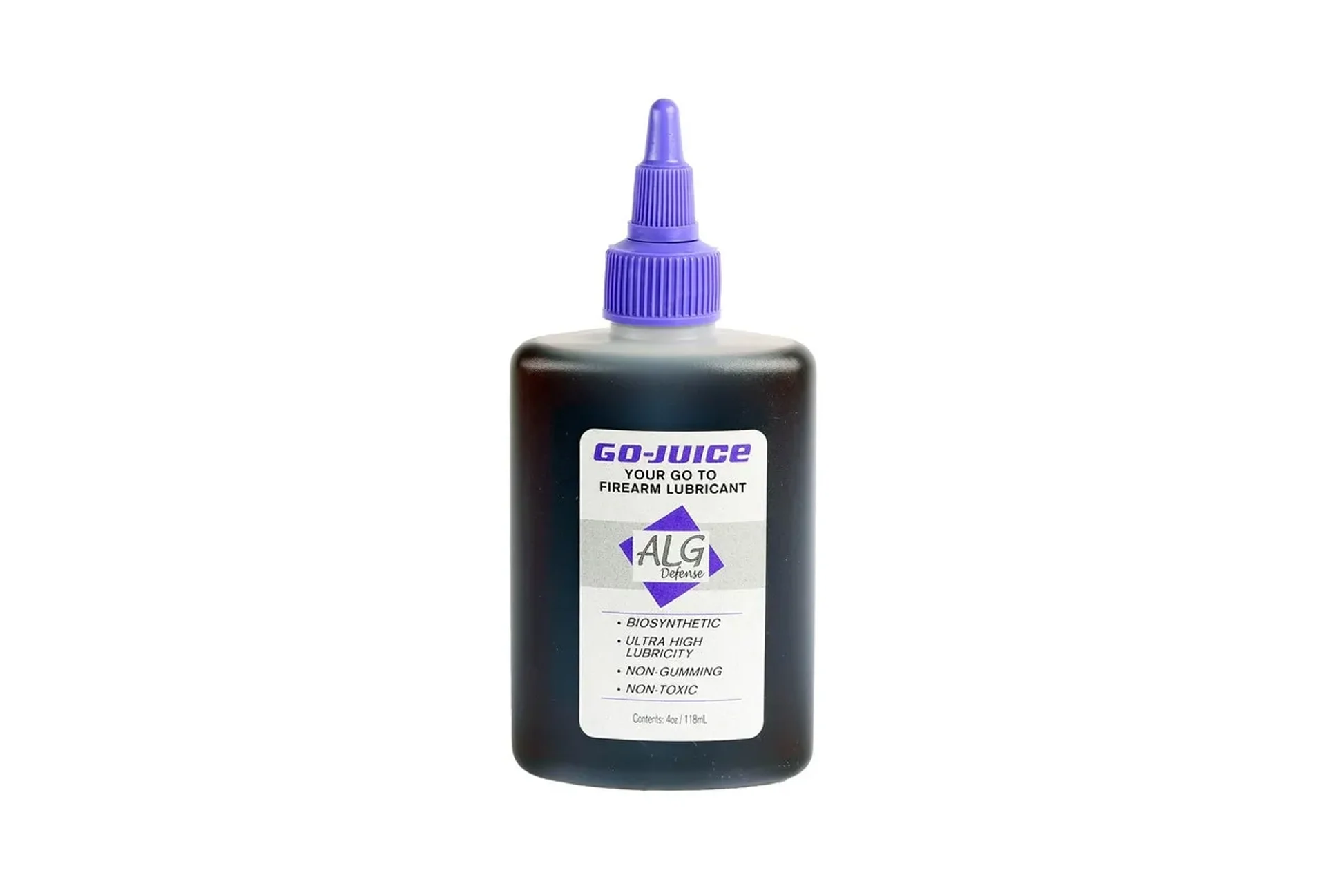 ALG Defense Go-Juice Firearm Lubricant 4 oz Bottle - 08-143