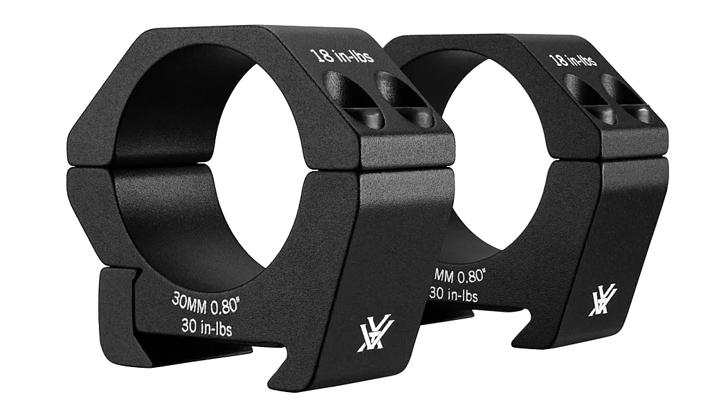 Vortex SPT30-L Optics Sport Riflescope Rings 30mm - Low (.80") - SPT30-L