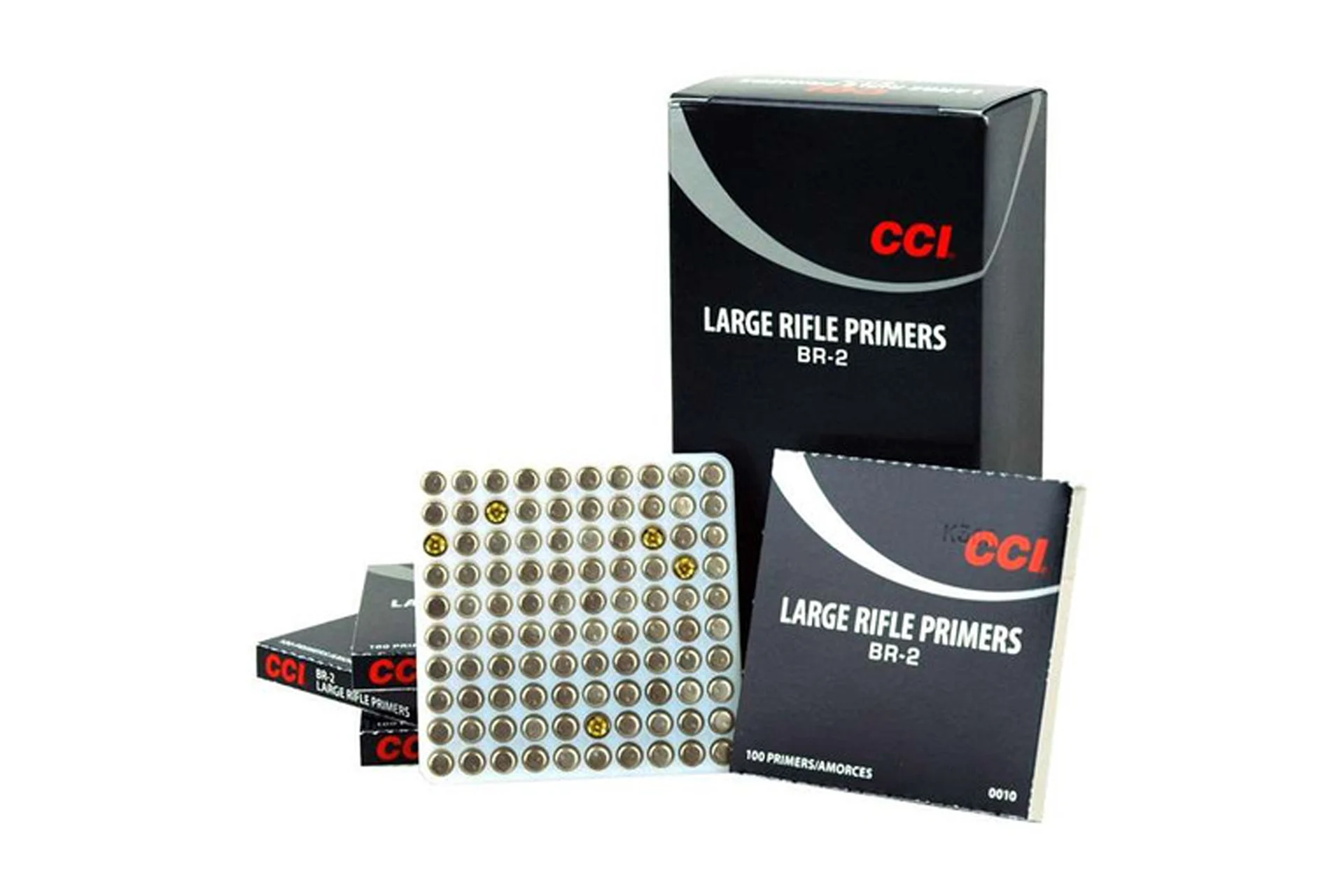 CCI Bench Rest Primers #BR2 Large Rifle Primers - 5000 count - BR2