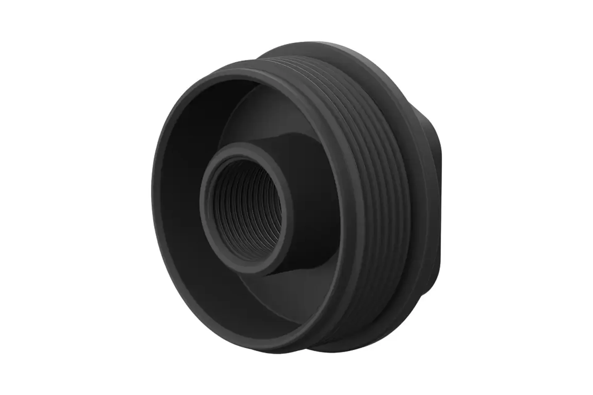 Breek Arms Direct-Thread Low Profile Universal Suppressor Hub Titanium - 5/8x24 - BRK4601ti