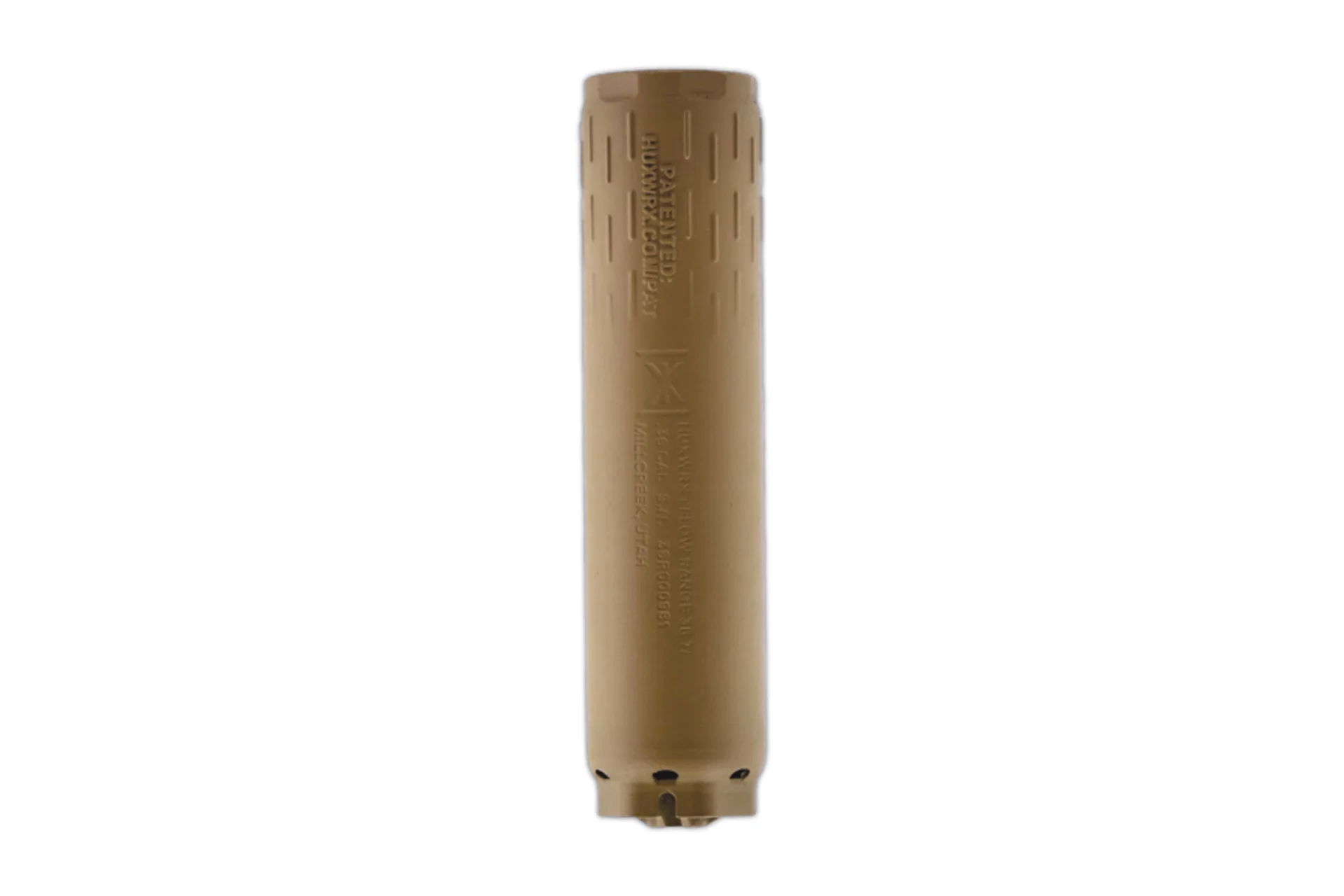 HUXWRX FLOW Range 36 Titanium DT Suppressor - FDE - 3728