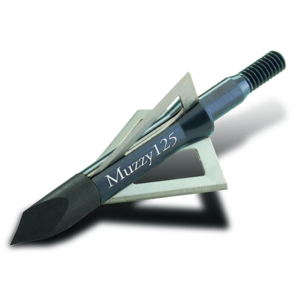 Muzzy 3-Blade Broadhead 125gr 1-3/16in Cut 6PK