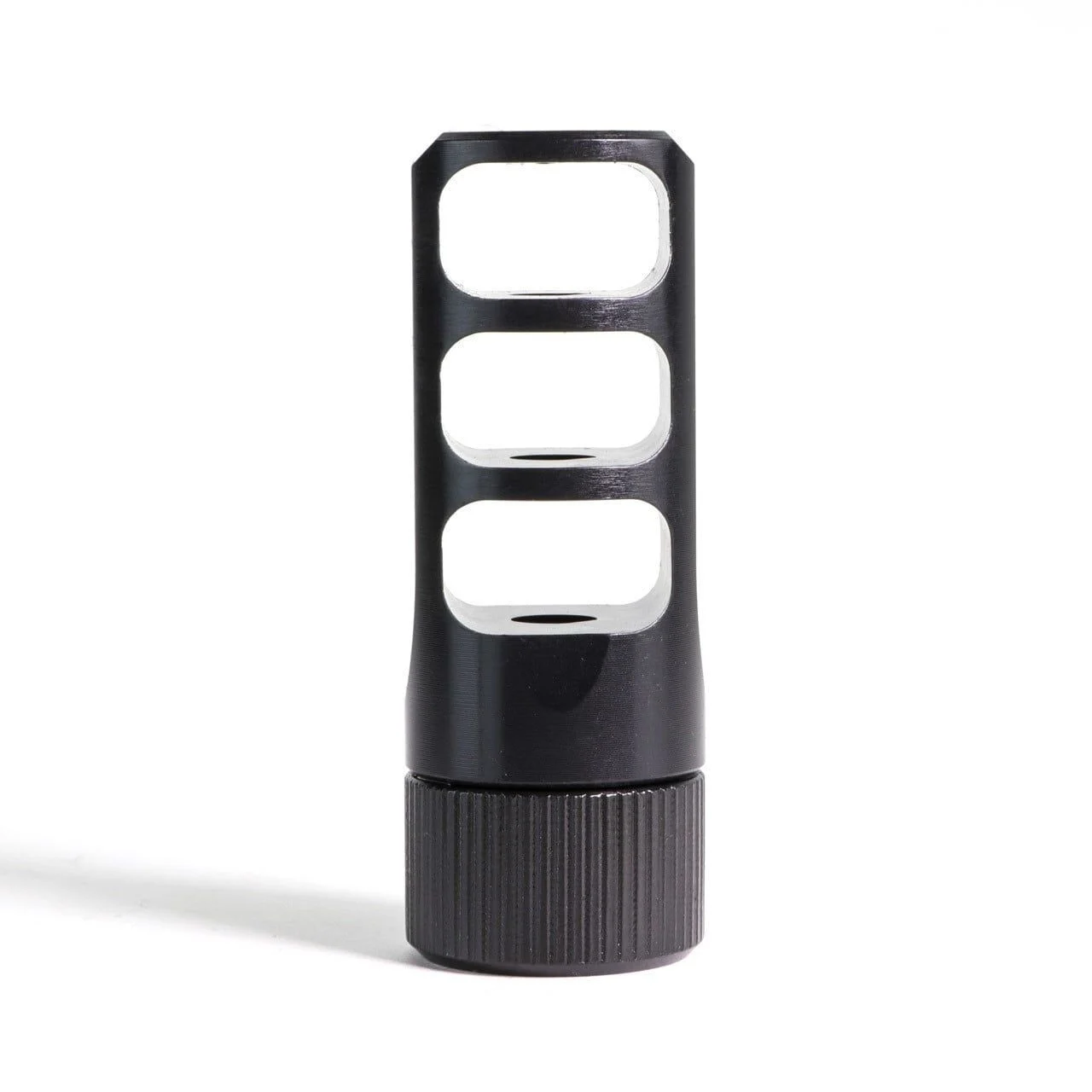 Faxon 7.62 MuzzLok 3-Port Muzzle Brake, Steel, QPQ Nitride - FFMD7623PMBSQPQ