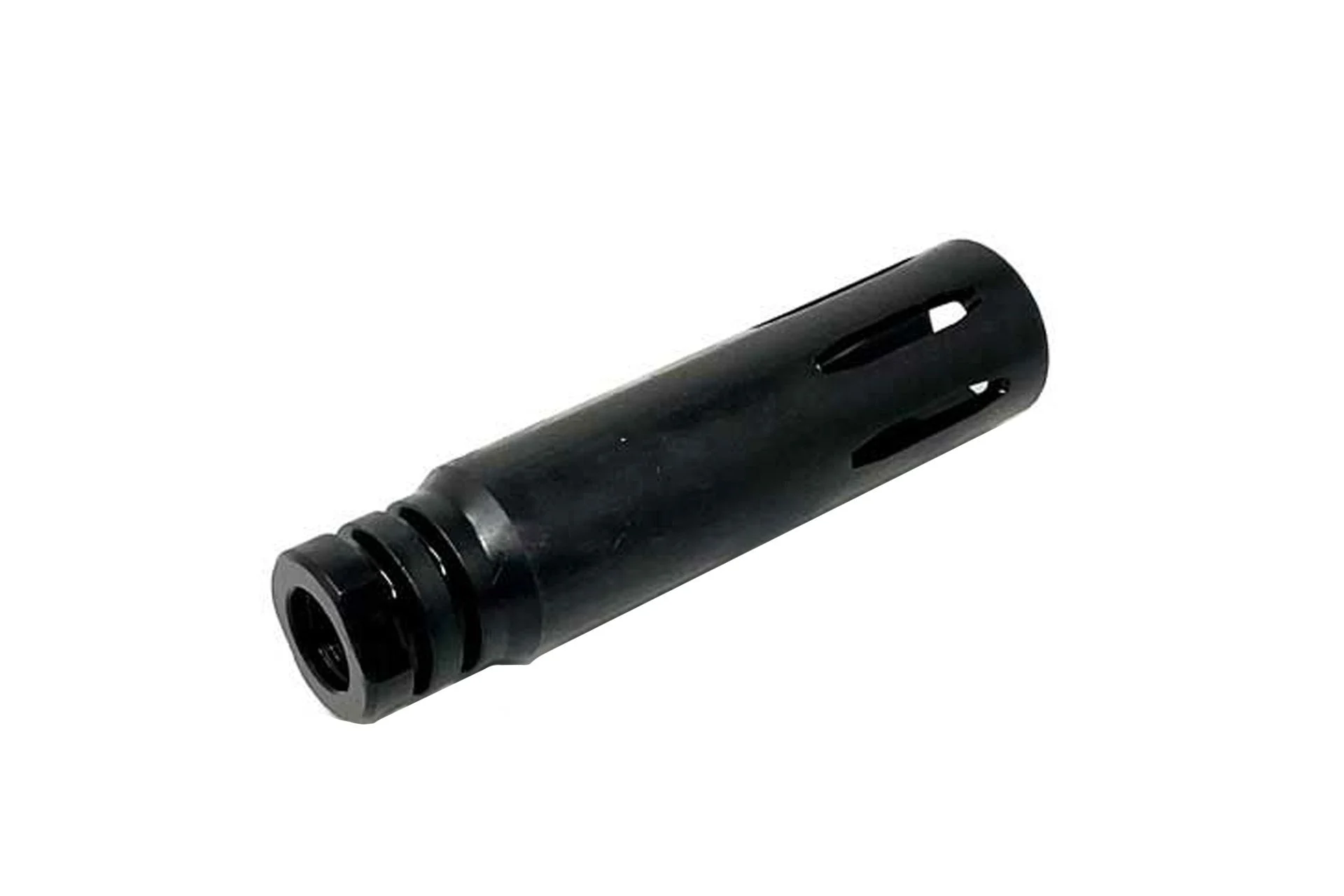 KAK Retro AR15 Extended Flash Hider 1/2-28 - 4" - AR15-XM177-FH-001