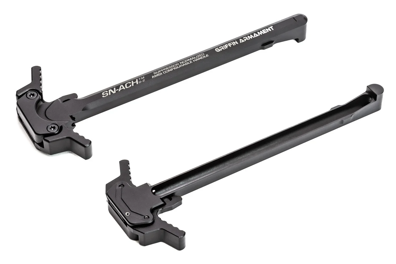 Griffin Armament SNACH Ambidextrous AR-15 Charging Handle - SNACH15