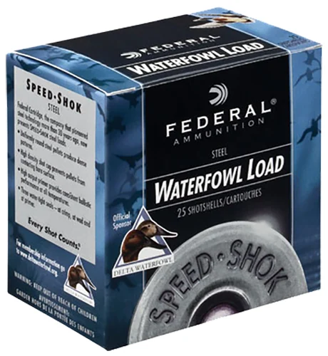 Federal Speed-Shok 10 Gauge 3-1/2 in 1-1/2 oz T Steel – 25 rd