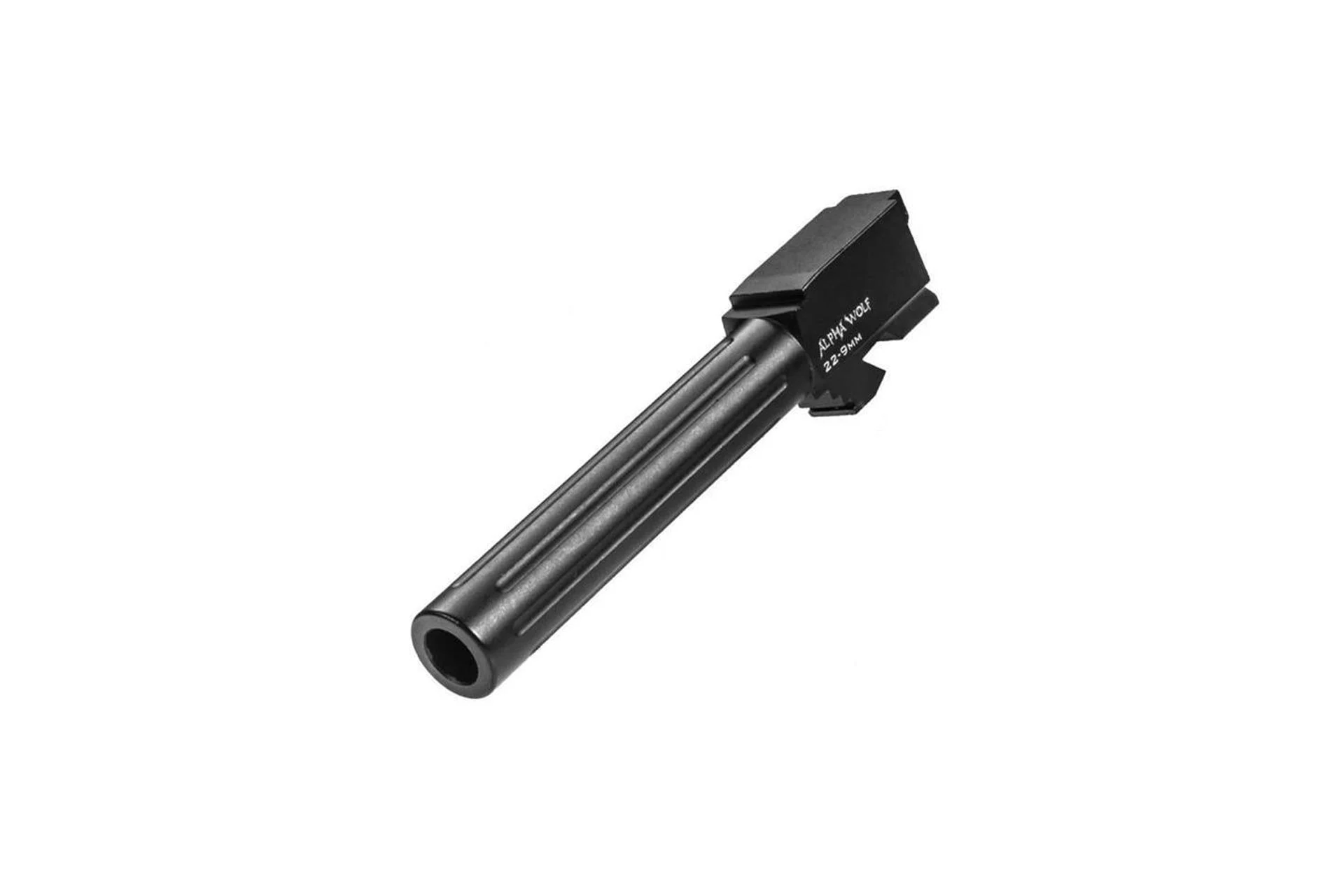 Lone Wolf Alpha Wolf 9mm Fluted For Glock 22/31 - Nitride 1:10 Twist - AW-229N