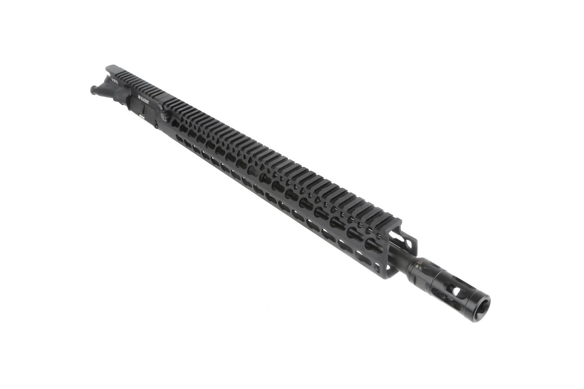 BCM 16" 300 BLK 1:7 Tapered Contour Barreled Upper - 15" KeyMod KMR Alpha Rail - BCM-URG-300BLK-16-KMR-A15