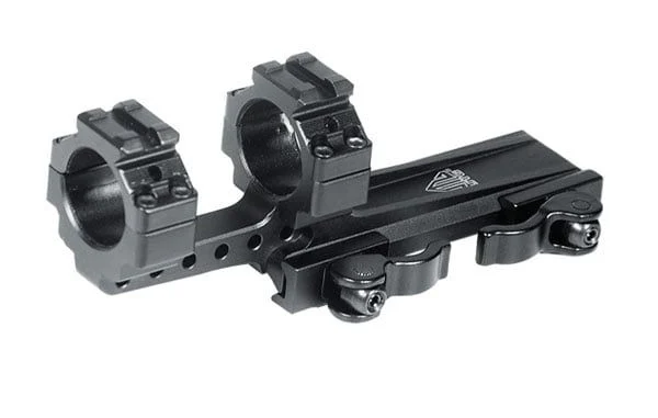 UTG Integral 1" Offset QD Ring Mount, 2 Top Slots, 100mmBase - M1S35070R2