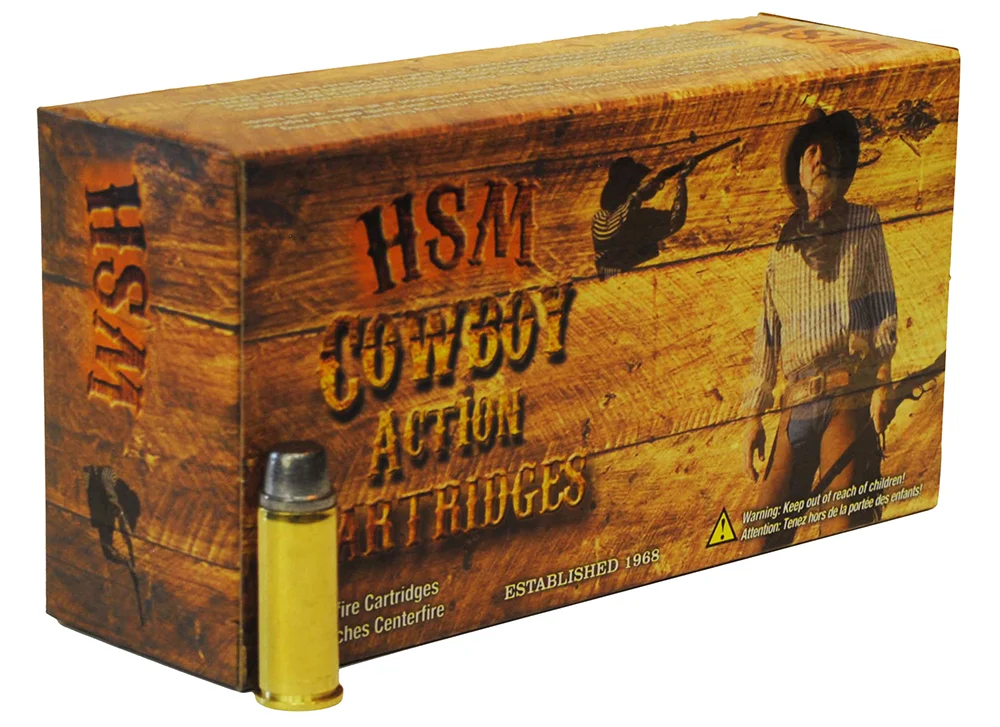 HSM Cowboy Action .38-40 Win 180gr RNFP 50rd Box