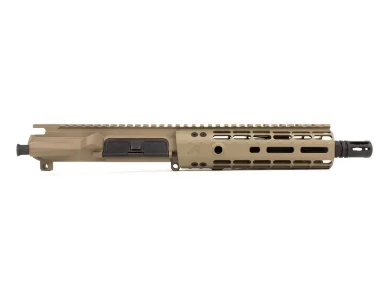 Aero Precision M4E1 Complete Upper 8" .300 Blackout Barrel EM-7 Gen 2 Handguard - FDE Cerakote - APAR640212M1