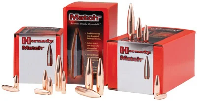 Hornady 6mm/243 Winchester Caliber 105 Grain Boat Tail Hollow Point Bullets 500 Per Box (24585), Not Loaded
