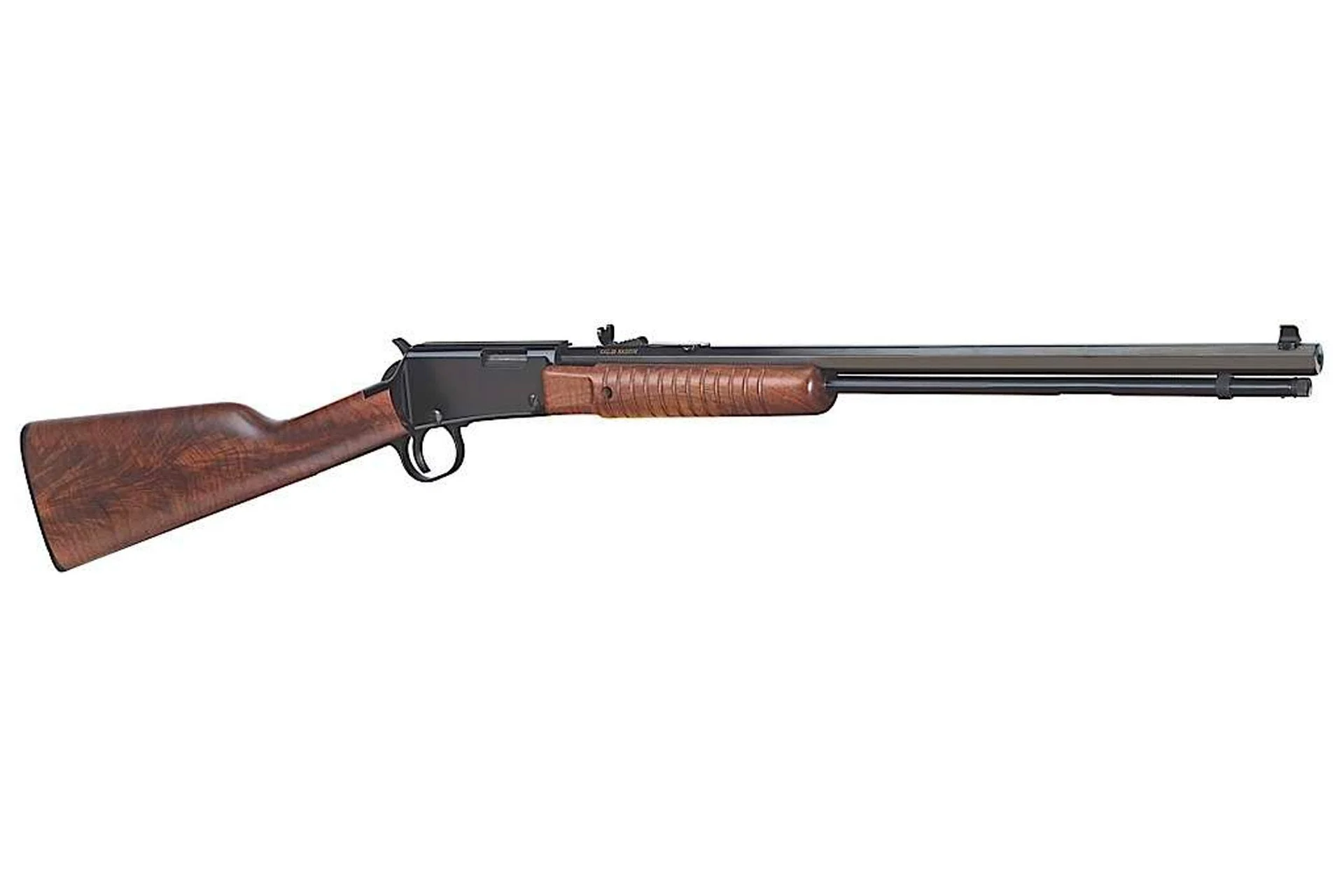 Henry H003T Pump 22 Long Caliber with 16 LR/21 Short Capacity 20" - Black - H003T