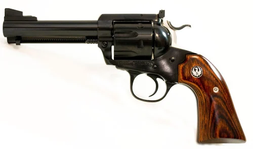 Ruger Bisley Flattop Revolver 5236, 44 Special, 4-5/8 in, Rosewood Grip, Blue Finish, 6 Rd