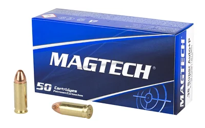 Magtech .38 Super +P 130 gr FMJ — 50 rd Box