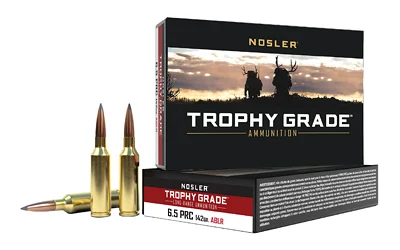 Nosler Trophy Grade 6.5 PRC 142 gr ABLR 20rd