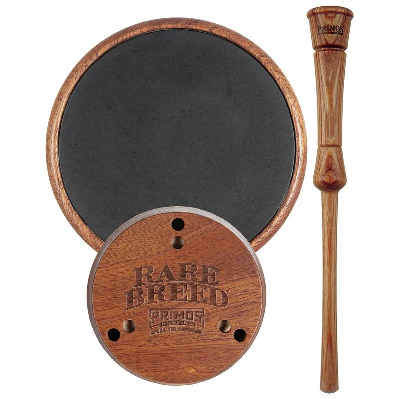 Primos Rare Breed Aluminum Turkey Pot Call - Black/Brown - PS2905